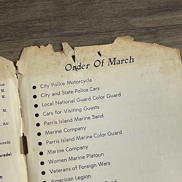 PROGRAM: ARMED FORCES DAY CELEBRATION - MAY 16, 1953 - BEAUFORT / SOUTH CAROLINA - Picture 5 of 8